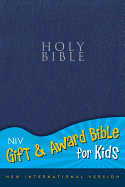 NIV, Gift and Award Bible for Kids, Leathersoft, Navy, Red Letter