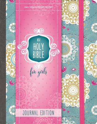 Niv, Holy Bible for Girls, Journal Edition, Hardcover, Teal/Gold, Elastic Closure - Zondervan