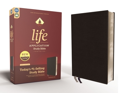 NIV, Life Application Study Bible, Third Edition, Bonded Leather, Black, Red Letter - Zondervan