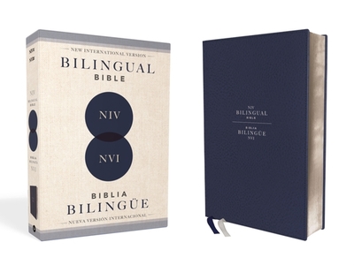 Niv/NVI 2022 Bilingual Bible, Leathersoft, Navy / Niv/NVI 2022 Biblia Biling?e, Leathersoft, Azul Ail - Nueva Versi?n Internacional