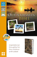 NIV, Outdoorsman Bible, Leathersoft, Brown, Red Letter Edition