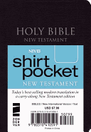 NIV, Shirt-Pocket New Testament, Leather-Look, Black