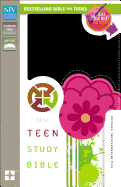 NIV, Teen Study Bible, Imitation Leather, Black/Pink