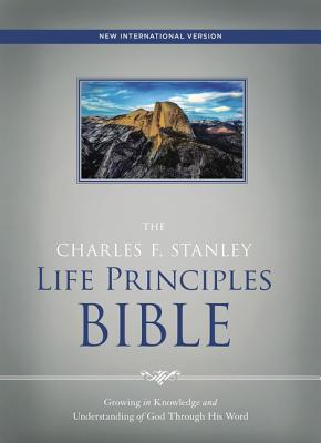 NIV, the Charles F. Stanley Life Principles Bible, Hardcover, Red Letter Edition - Stanley, Charles F (Editor), and Thomas Nelson
