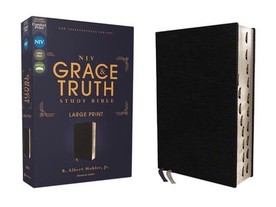 Niv, the Grace and Truth Study Bible (Trustworthy and Practical Insights), Large Print, Hardcover, Red Letter, Comfort Print - Mohler Jr, R Albert (Editor), and Zondervan