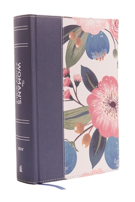 NIV, the Woman's Study Bible, Cloth Over Board, Blue Floral, Full-Color: Receiving God's Truth for Balance, Hope, and Transformation - Patterson, Dorothy Kelley (Editor), and Kelley, Rhonda (Editor), and Thomas Nelson