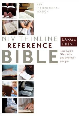 NIV Thinline Reference Bible, Large Print - Zondervan