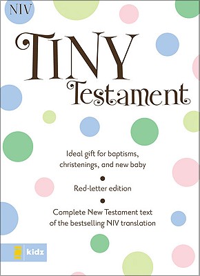 NIV Tiny Testament Bible - Zondervan Bibles (Creator)