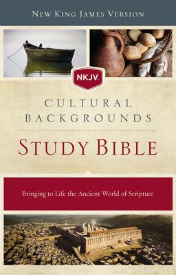 NKJV, Cultural Backgrounds Study Bible, Hardcover, Red Letter Edition: Bringing to Life the Ancient World of Scripture - Keener, Craig S (Editor), and Walton, John H (Editor), and Zondervan