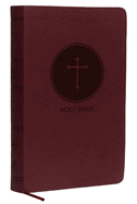 NKJV, Deluxe Gift Bible, Imitation Leather, Burgundy, Red Letter Edition