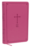 NKJV, Deluxe Gift Bible, Imitation Leather, Pink, Red Letter Edition