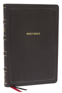 Nkjv, Deluxe Thinline Reference Bible, Large Print, Leathersoft, Black, Red Letter Edition, Comfort Print: Holy Bible, New King James Version