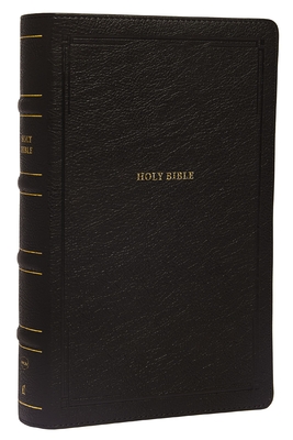 NKJV, End-of-Verse Reference Bible, Personal Size Large Print, Leathersoft, Black, Red Letter, Comfort Print: Holy Bible, New King James Version - Nelson, Thomas