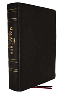 Nkjv, MacArthur Study Bible, 2nd Edition, Genuine Leather, Black, Comfort Print: Unleashing God's Truth One Verse at a Time