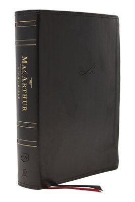 Nkjv, MacArthur Study Bible, 2nd Edition, Leathersoft, Black, Comfort Print: Unleashing God's Truth One Verse at a Time - MacArthur, John F (Editor), and Thomas Nelson
