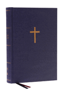 Nkjv, Single-Column Wide-Margin Reference Bible, Cloth Over Board, Blue, Red Letter, Comfort Print: Holy Bible, New King James Version