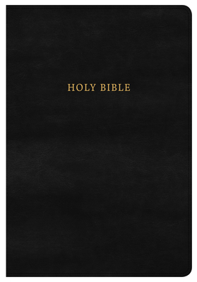 NKJV Super Giant Print Reference Bible, Classic Black Leathertouch ...