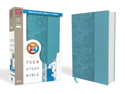 NKJV, Teen Study Bible, Leathersoft, Blue - Richards, Lawrence O. (General editor), and Richards, Sue W. (General editor)