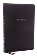 NKJV, Thinline Bible, Large Print, Imitation Leather, Black, Red Letter Edition