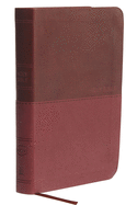 NKJV, Value Thinline Bible, Compact, Imitation Leather, Burgundy, Red Letter Edition