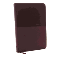 NKJV, Value Thinline Bible, Large Print, Imitation Leather, Burgundy, Red Letter Edition