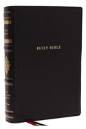 Nkjv, Wide-Margin Reference Bible, Sovereign Collection, Genuine Leather, Black, Red Letter, Comfort Print: Holy Bible, New King James Version