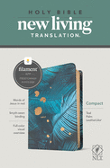 NLT Compact Bible, Filament Enabled Edition (Red Letter, Leatherlike, Teal Palm)