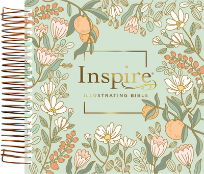 NLT Dayspring Inspire Illustrating Bible, Filament Enabled (Spiral Bound, Mint Floral Garden) - Tyndale (Creator), and Dayspring (Creator)