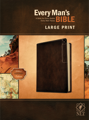 NLT Every Man's Bible, Large Print, Deluxe Explorer Edition - Arterburn, Stephen