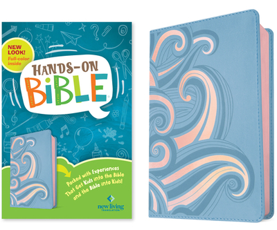 NLT Hands-On Bible, Third Edition (Leatherlike, Periwinkle Pink Waves) - Tyndale (Creator), and Group Publishing (Notes by)