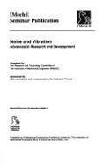 Noise and Vibration: Advances in Research and Development