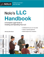 Nolo's LLC Handbook: A Complete Legal Guide to Creating and Operating Your LLC