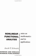 Nonlinear functional analysis - Schwartz, Jacob T.