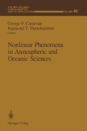 Nonlinear Phenomena in Atmospheric and Oceanic Sciences
