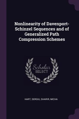 Nonlinearity of Davenport-Schinzel Sequences and of Generalized Path Compression Schemes - Hart, Sergiu, and Sharir, Micha