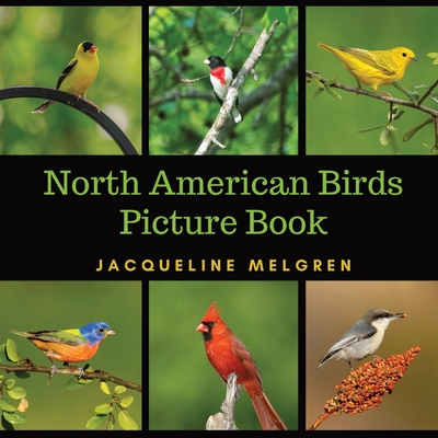 North American Birds Picture Book: Dementia Activities for Seniors (30 Premium Pictures on 70lb Paper With Names) - Melgren, Jacqueline