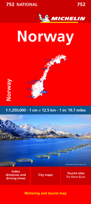 Norway Map 752 (Maps/Country (Michelin)) - Michelin