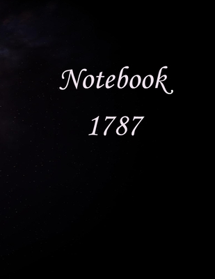 Notebook 1787: School Notebook , Notebook For Kids, notebook organizer, 150 Pages - Large (8.5 x 11 inches) - Adam Book