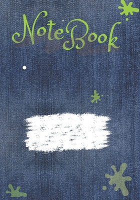 NoteBook: 7" x 10" notebook - 107 Pages - Denim Cover - Tang, Tony