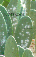 Notebook: Cactus green plant botanical garden