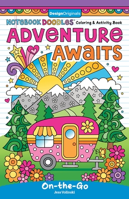 Notebook Doodles Adventure Awaits: Coloring and Activity Book - Volinski, Jess