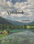 Notebook: Large Size 8.5 X 11 Ruled 150 Pages Softcover