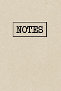 Notes: A graph paper field book for research and project notes