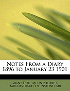 Notes from a Diary 1896 to January 23 1901