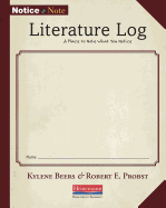 Notice and Note Literature Log (5-Pack) - Beers, Kylene, and Probst, Robert E