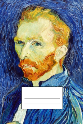 Notizbuch fr Kreative: Knstler Notizheft, Tagebuch, Notebook, Schreibheft etwa A5 (15,3 x 22,9 cm), liniert mit Motiv: Selbstportrt von Vincent Van Gogh - Notizbucher, Kunst Und Grafik