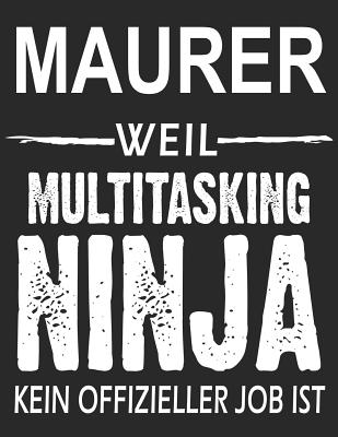 Notizbuch: Fr Maurer, ber 100 Seiten Dot Grid Punkteraster Fr Alle Notizen, Termine Oder Skizzen, Jounal Format A4+ - Notizbucher, Msed