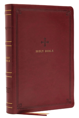 NRSV, Catholic Bible, Standard Personal Size, Leathersoft, Red, Comfort Print: Holy Bible - Catholic Bible Press