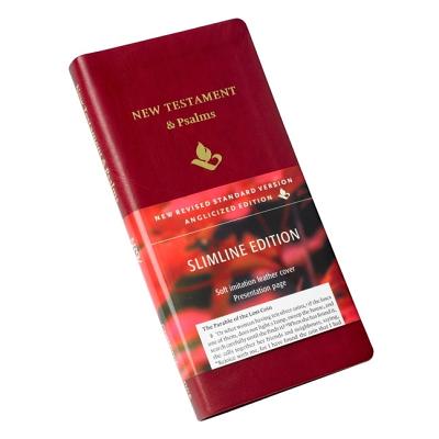 NRSV New Testament and Psalms, Burgundy Imitation leather, NR012:NP - 