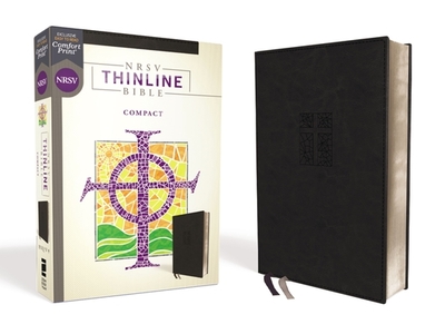 Nrsv, Thinline Bible, Compact, Leathersoft, Black, Comfort Print - Zondervan